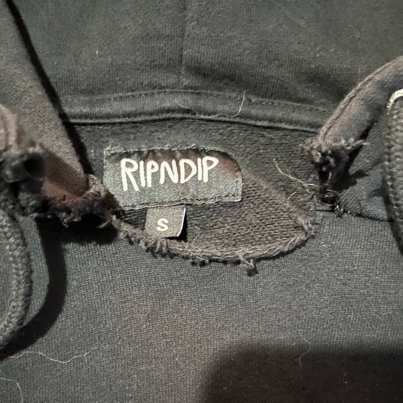 Rip N Dip Nermland Unicorn Graphic Black Pullover Hoodie SZ S - Picture 13 of 13